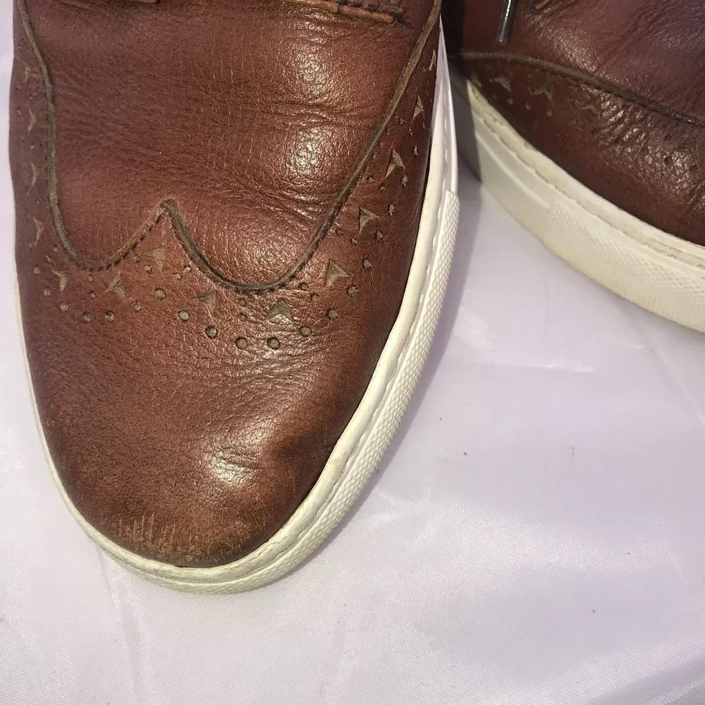 URI‎ MINKOFF BROWN LEATHER DRESS SHOES